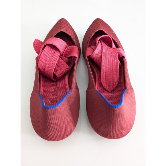 Womens Rothy’s The Mary Jane Flats Cinnamon Sz 6.5 Sustainable Comfortable Shoes - Picture 5 of 8